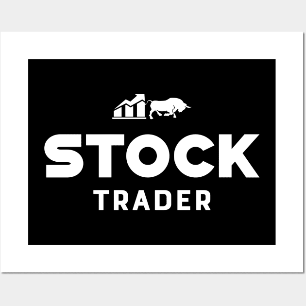 Stock Trader Wall Art by KC Happy Shop